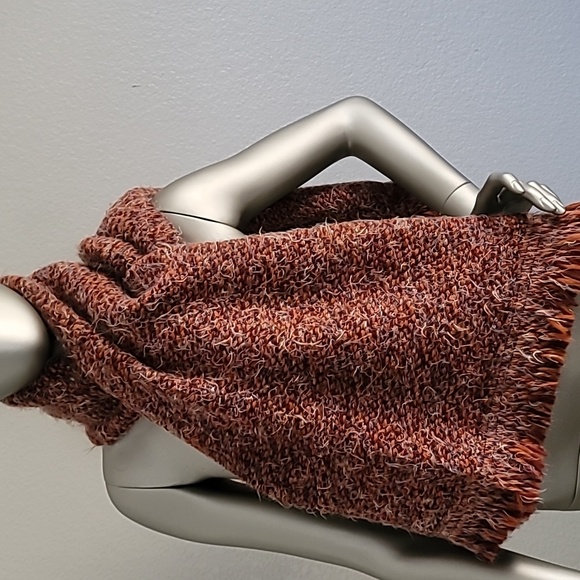 Bryn Walker Thistle Fringed Wrap Scarf One Size $158 - Picture 4 of 9